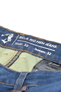 BELA Rio Men's Inseam 32 Blue Trousers