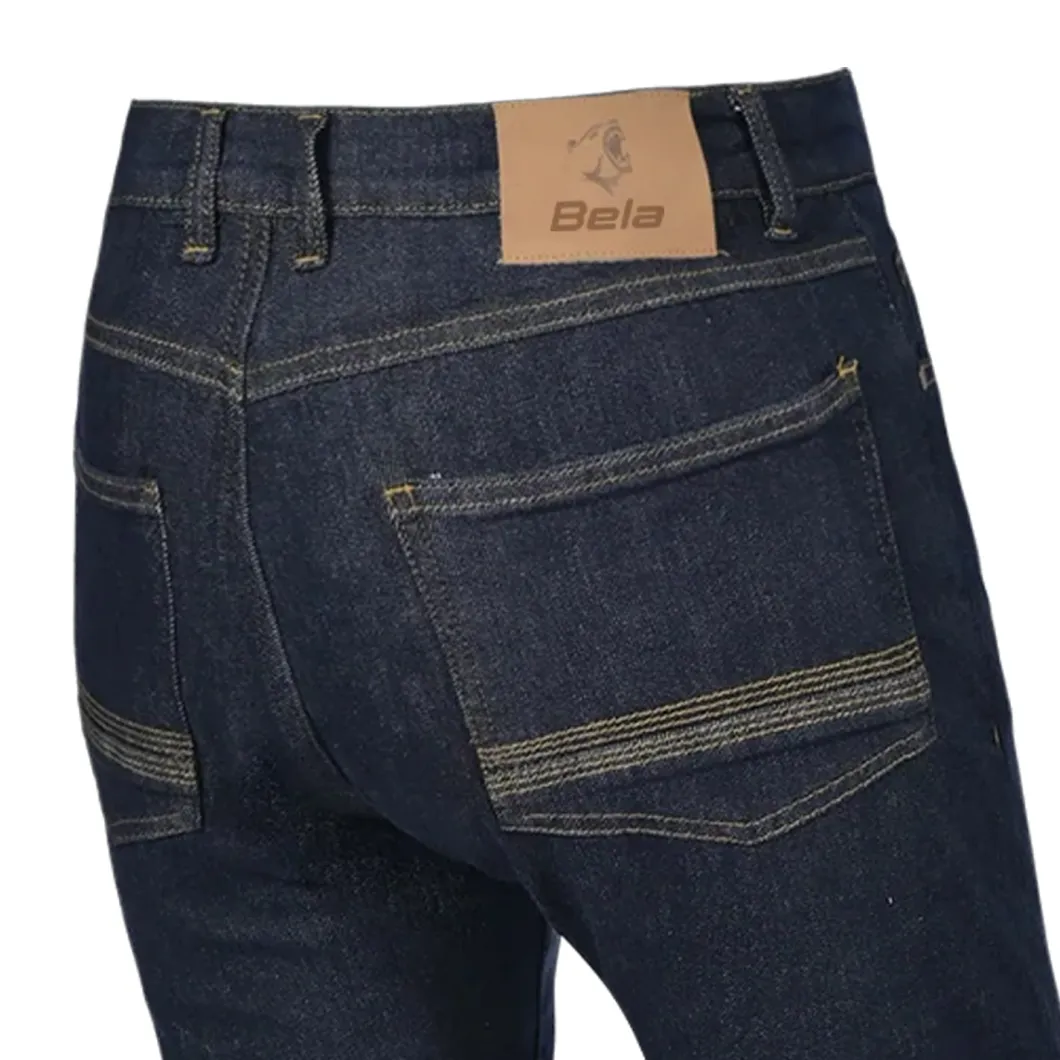 BELA RIO MEN'S 32L DENIM JEANS DARK BLUE