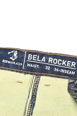 Bela Rocker Jeans 34L Moto for Men - Azul