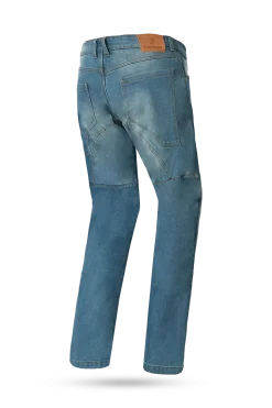 Bela Rocker Men's Motorcycle Jeans Light Blue