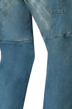 Bela Rocker Men's Motorcycle Jeans Light Blue