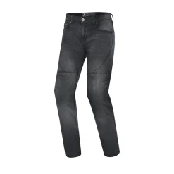 Bela Rocker Motorcycle Jeans for Men Black vaquero