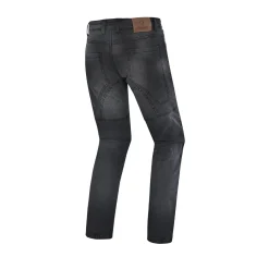 Bela Rocker Motorcycle Jeans for Men Black vaquero