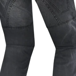 Bela Rocker Motorcycle Jeans for Men Black vaquero