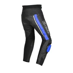 Bela Rocket Black BLUE Women's Pants (Kangaroo Leather Mix)