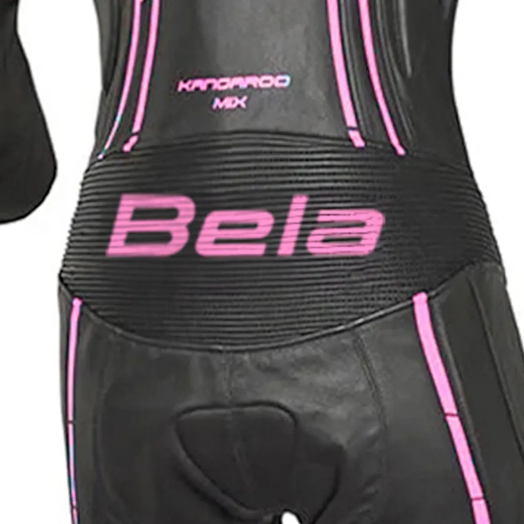 Bela Rocket Black Pink 1PC Kangaroo Skin Suits Mix Women
