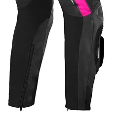 Bela Rocket Black Pink Women's Pants (Kangaroo Leather Mix)
