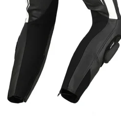 Bela Rocket Black White Women's Pants (Kangaroo Leather Mix)