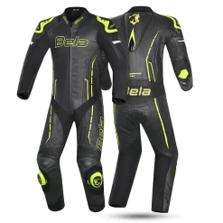 Bela Rocket Black Yellow 1PC Kangaroo Skin Suits Mix Men