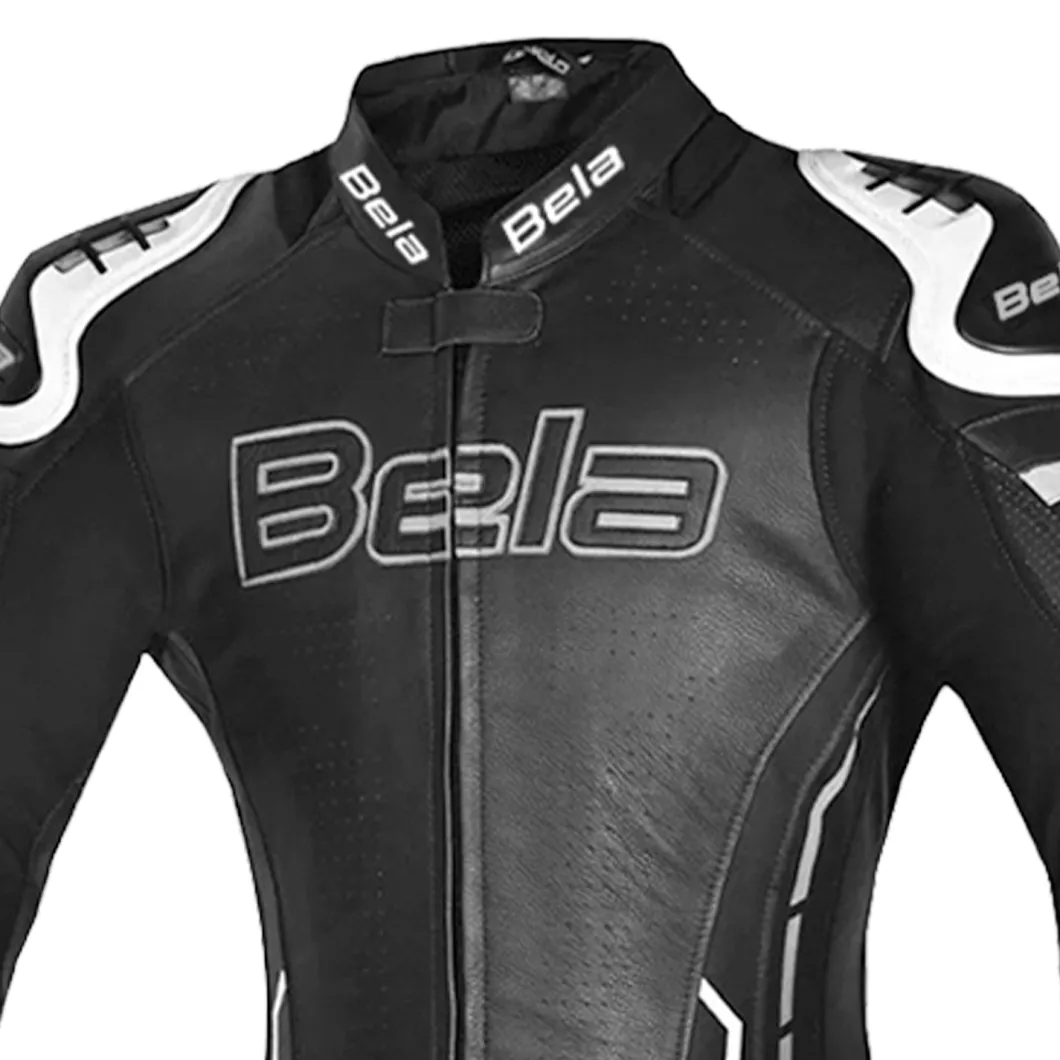 Bela Rocket Grey Black 2PC Kangaroo Skin Mix Women's Tracksuit