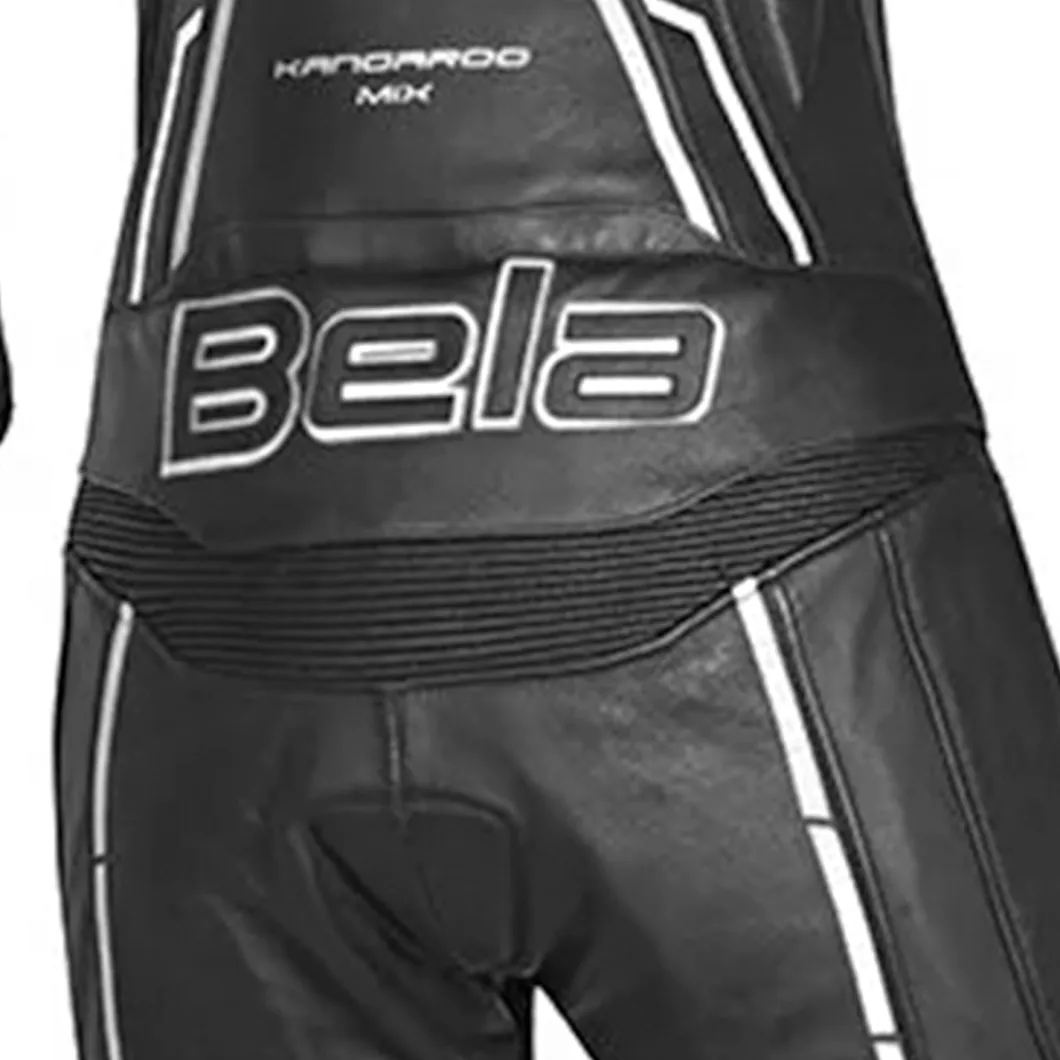 Bela Rocket Grey Black 2PC Kangaroo Skin Mix Women's Tracksuit