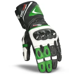 Bela Rocket Long Black/green Motorcycle Glove