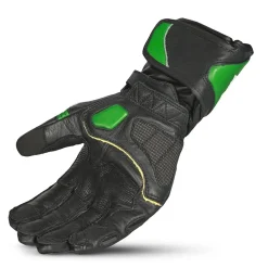 Bela Rocket Long Black/green Motorcycle Glove