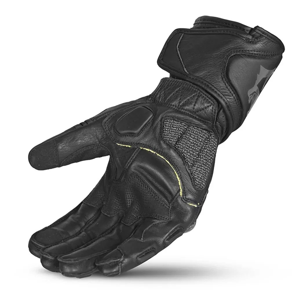 Bela Rocket Long Black Racing Motorcycle Glove