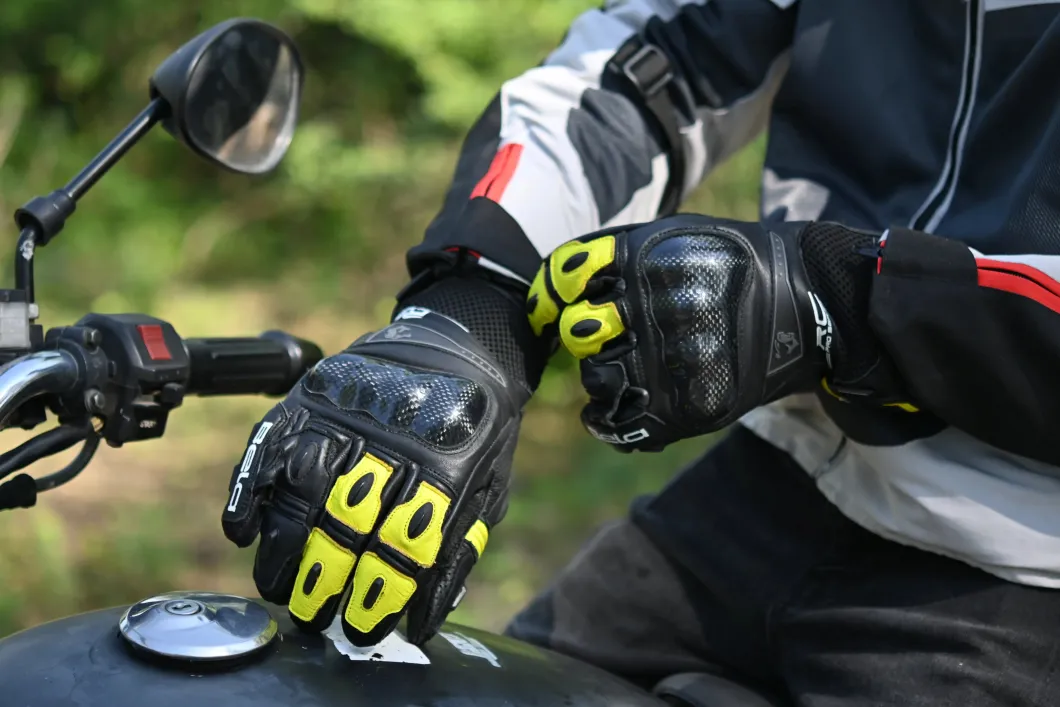 Bela Rocket Long Black Racing Motorcycle Glove