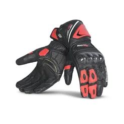 Bela Rocket Long Red/Black Racing Motorcycle Glove