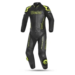 BELA ROCKET MIX KANGAROO 2PC MEN'S TRACKSUIT BLACK YELLOW FLOUR