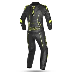 BELA ROCKET MIX KANGAROO 2PC MEN'S TRACKSUIT BLACK YELLOW FLOUR