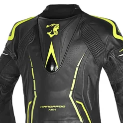 BELA ROCKET MIX KANGAROO 2PC MEN'S TRACKSUIT BLACK YELLOW FLOUR
