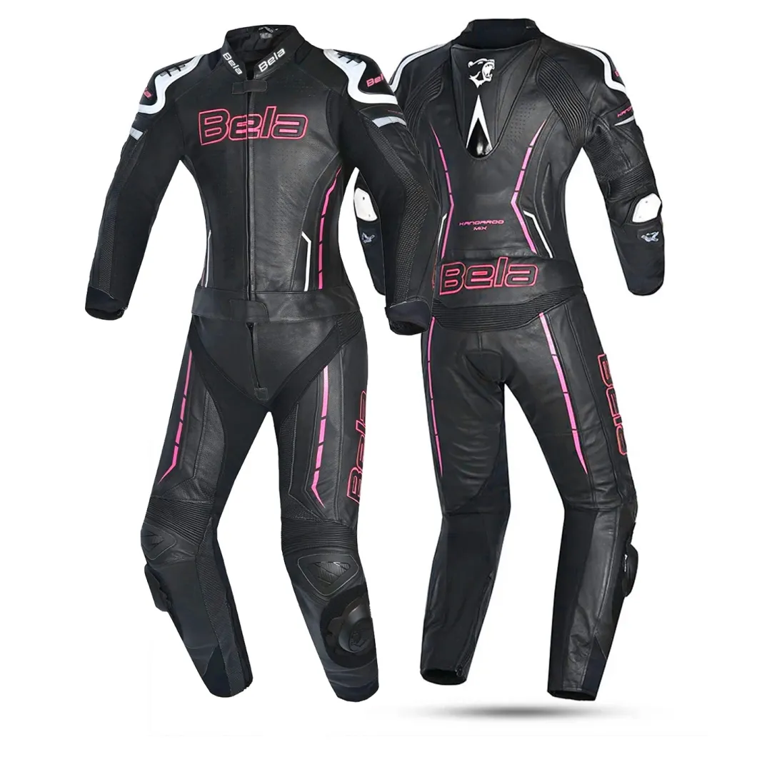 Bela Rocket 2PC Women's Kangaroo Leather Mix Suit