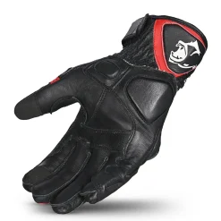 Bela Rocket Short Red/Black Motorcycle Glove