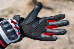Bela Rocket Short Red/Black Motorcycle Glove