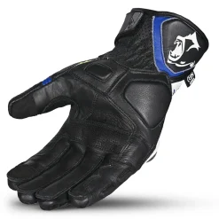 Bela Rocket Short White Blue/Black Racing Motorcycle Glove