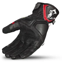 Bela Rocket Short White/Red/Black Motorcycle Glove