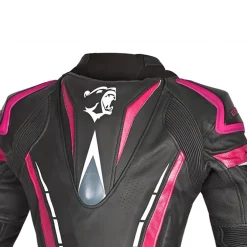 Bela Rocket Women's Jacket Black Pink (K-Leather Mix)
