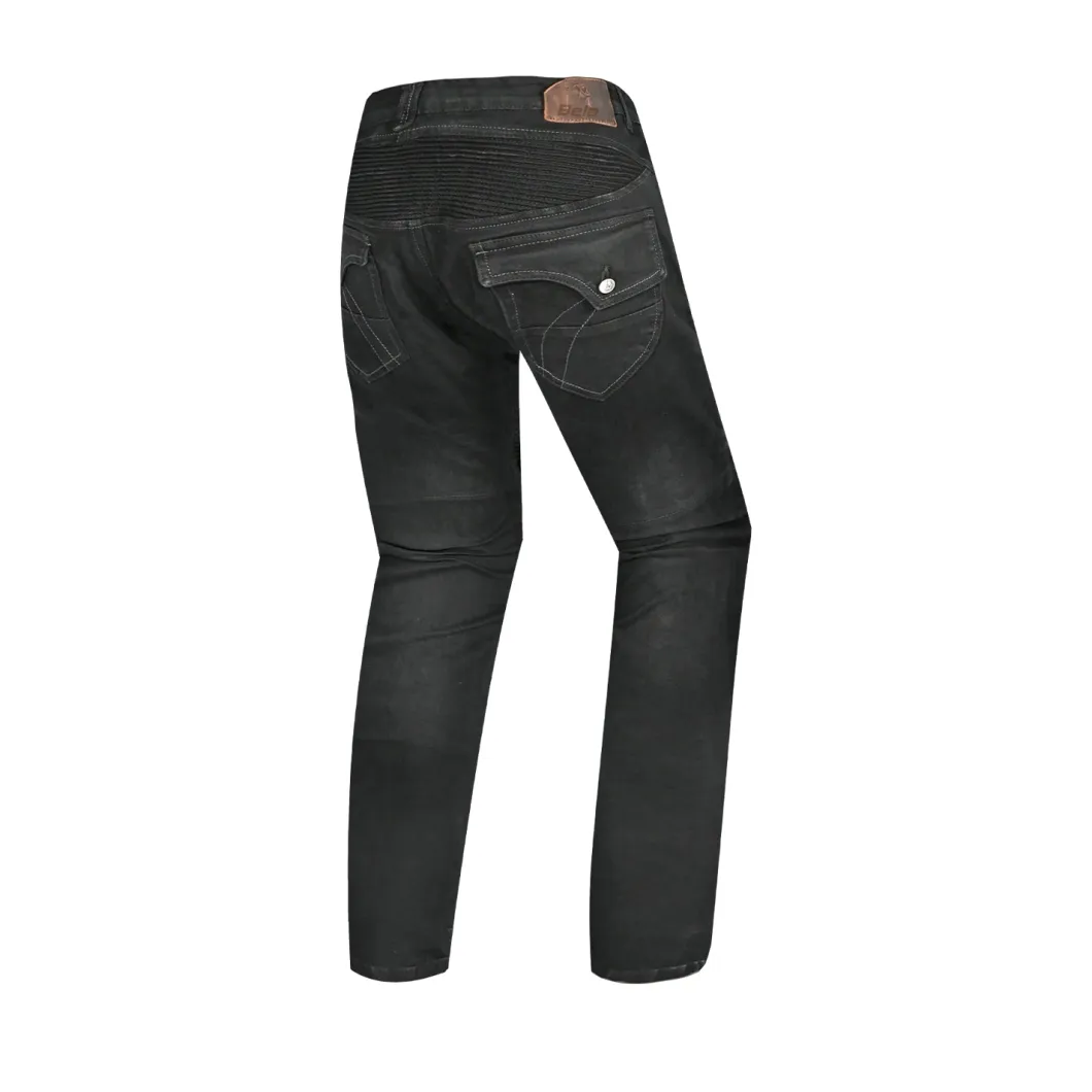 Bela Rosekin Women's Black Vaquero Motorcycle Jeans