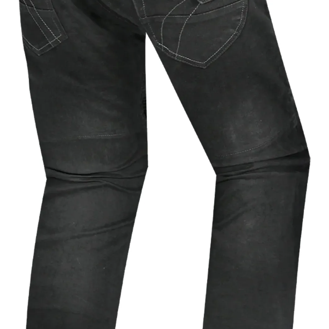Bela Rosekin Women's Black Vaquero Motorcycle Jeans