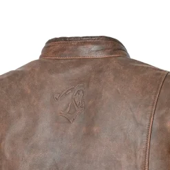 Bela Royal Rider Vintage Leather Jacket Brown/Beige