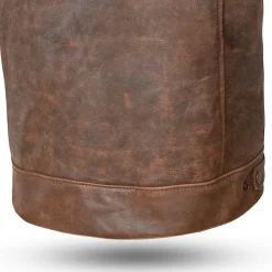 Bela Royal Rider Vintage Leather Jacket Brown/Beige
