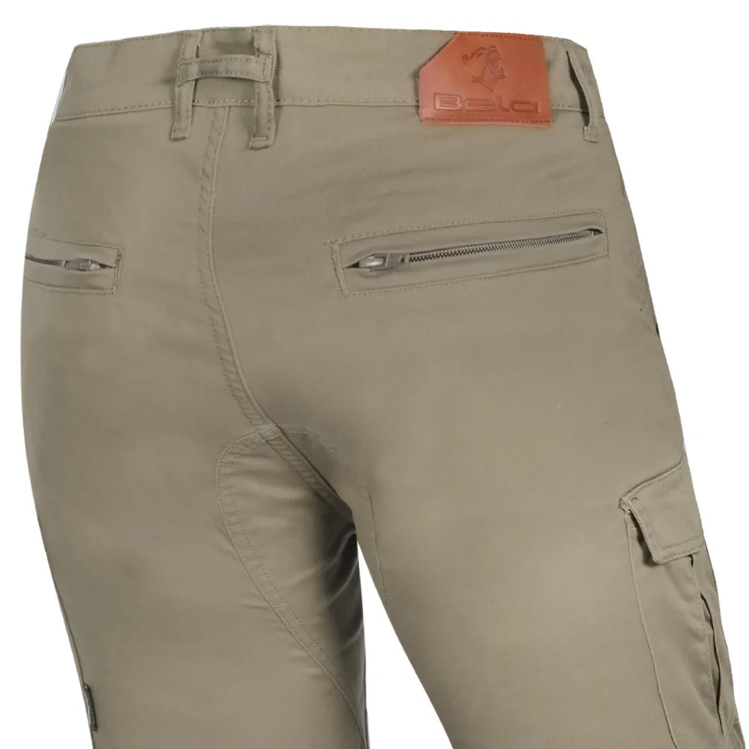BELA RUSH CARGO PANTALONE DI MOTO UOMO KHAKI 30L