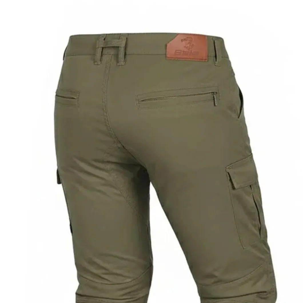 BELA RUSH CARGO PANTALONE DI MOTO UOMO OLIVE 30L