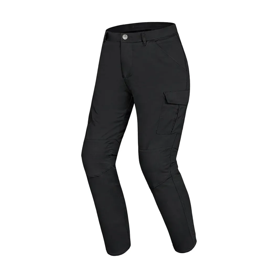 BELA RUSH CARGO PANTALONE DI MOTO UOMO NERO 30L