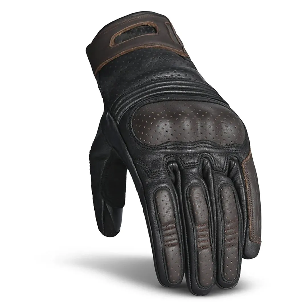 Bela Rush MEN'S Summer Gloves BLACK/BROWN
