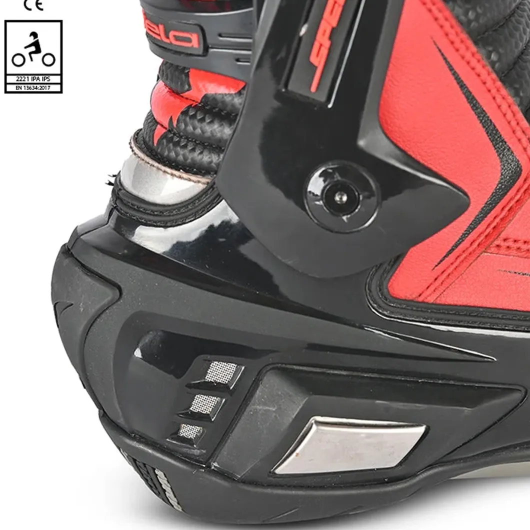 Bela Speedo 2.0 Black Red Running Boots
