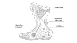 Bela Speedo 2.0 Black Running Boots