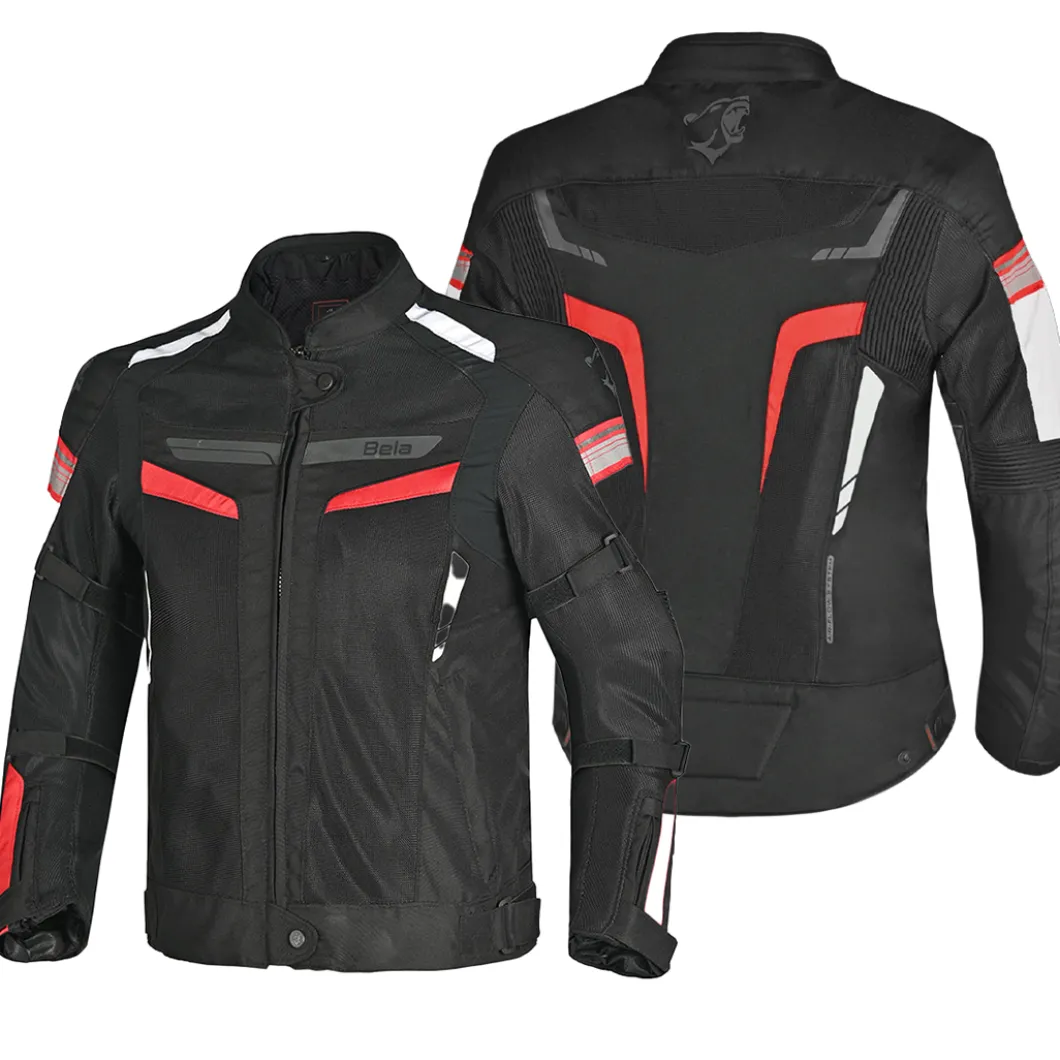 BELA – Sprinter Fabric Jacket MEN Black/Red