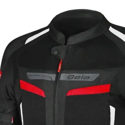 BELA SPRINTER KIDS' TEXTILE JACKET BLACK RED