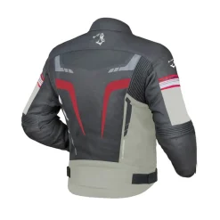BELA SPRINTER 2-Layer Motorcycle Jacket Men Black/Ice/Red