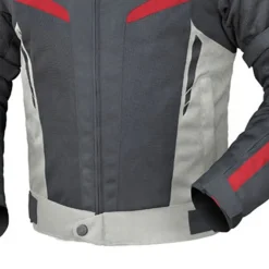 BELA SPRINTER 2-Layer Motorcycle Jacket Men Black/Ice/Red
