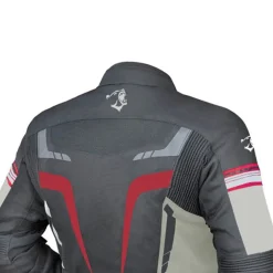 BELA SPRINTER 2-Layer Motorcycle Jacket Men Black/Ice/Red