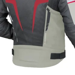 BELA SPRINTER 2-Layer Motorcycle Jacket Men Black/Ice/Red