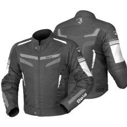 BELA - Sprinter Motorcycle Jacket Layers Men Black/White/Grey