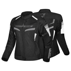 Bela Sprinter Women's Motorcycle Jacket Black/Grey