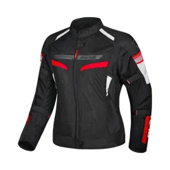 BELA SPRINTER WOMEN'S TEXTILE JACKET BLACK RED