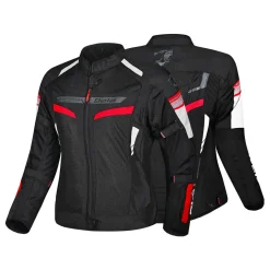 BELA SPRINTER WOMEN'S TEXTILE JACKET BLACK RED