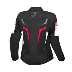 BELA SPRINTER WOMEN'S TEXTILE JACKET BLACK RED